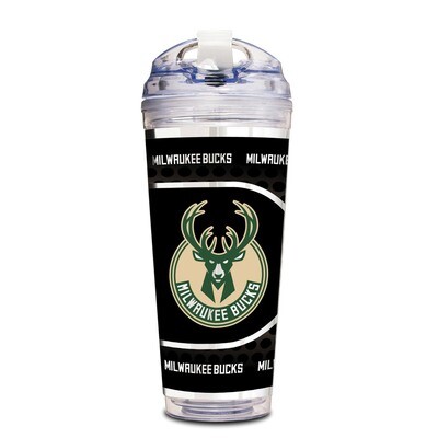 NBA Milwaukee Bucks 24 oz Double Wall Acrylic Tumbler GC6649, MPN: GC6649,