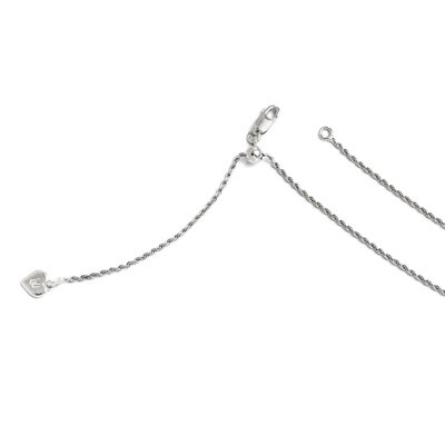 Leslie&#39;s Adjustable Rope Chain 30 Inch - Sterling Silver HB-FC17-30, MPN: FC17-30, 886774541747