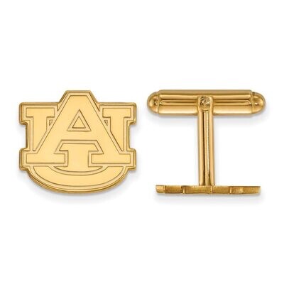 Auburn University Cufflinks Gold-plated Silver GP012AU, MPN: GP012AU, 886774913926