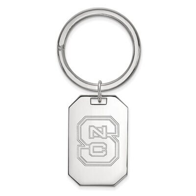 North Carolina State University Key Chain Sterling Silver SS026NCS, MPN: SS026NCS, 886774692500
