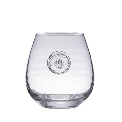Juliska Berry &amp; Thread Glassware Stemless Red Wine B718/C, MPN: B718/C, 810044028393
