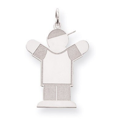Kid Charm Sterling Silver XK1592SS, MPN: XK1592SS, 883957493466