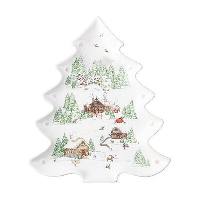 Juliska Berry &amp; Thread North Pole Tree Platter JN83/88, MPN: JN83/88, 810034832238