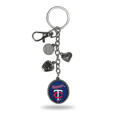 MLB Minnesota Twins Sparo Charm Key Ring GC6903, MPN: GC6903, 767345693044