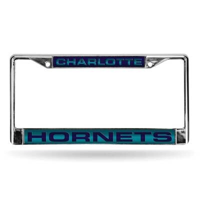 NBA Charlotte Hornets Laser Chrome Car License Plate Frame GC7043, MPN: GC7043, 94746840884