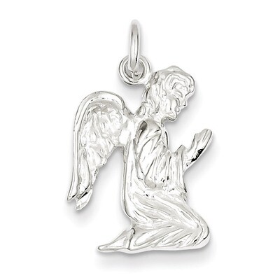 Praying Angel Charm Sterling Silver QC1102, MPN: QC1102, 883957905105