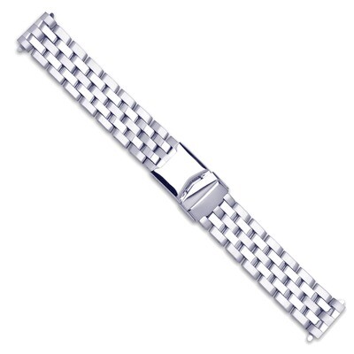 20-22mm Silver-tone Breitling Pilot-style with Deploy Solid Watch Band BA234, MPN: BA234, 886774145…