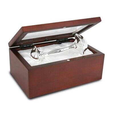 Silver-plated Baby Rattle Keepsake Set GL4921, MPN: GL4921, 725826537010