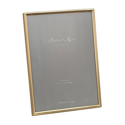 Addison Ross Fine Matte Gold Photo Frame 4 x 6 Inch Gold-plated FR3554, MPN: FR3554, UPC/EAN: 50240…