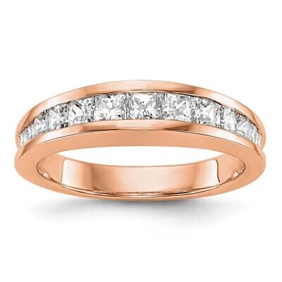 Diamond Wedding Band 14k Rose Gold RM2689B-115-RAA, MPN: RM2689B-115-RAA,