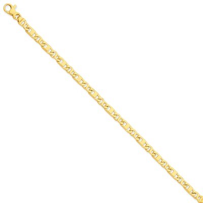 Fancy Link Chain 18 Inch 14k Gold LK669-18, MPN: LK669-18, 191101653629