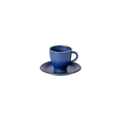 Casafina Positano Blue Coffee Cup Saucer 3 Oz XCCS02-BLU Set of 6, MPN: XCCS02-BLU, 840289093580