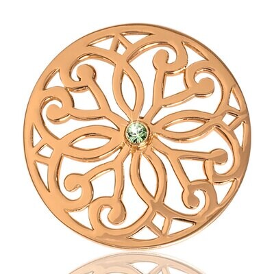 Nikki Lissoni Baroque Fantasy Gold Plated 33mm Coin C1040GM01, MPN: C1040GM01, 8718627461204