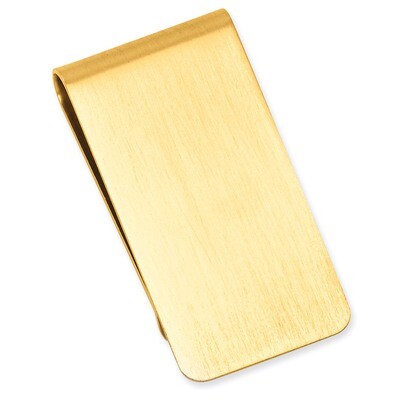 Kelly Waters Rectangle Money Clip Gold-plated Satin GP3781, MPN: GP3781, 191101076381