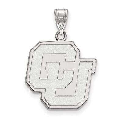 University of Colorado Large Pendant 14k White Gold 4W027UCO, MPN: 4W027UCO, 886774845289