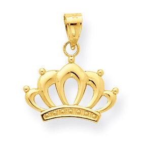 Crown Charm 10k Gold 10C989, MPN: 10C989, 886774022727