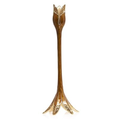 Jay Strongwater Tulip Tall Candle Stick Holder SDH2534-248, MPN: SDH2534-248, 848510024082