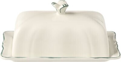 Gien Filet Celadon Butter Dish 1836CBEU22, MPN: 1836CBEU22, 840769021577