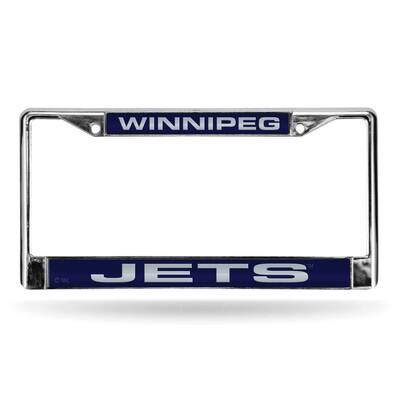 NHL Winnipeg Jets Laser Chrome Car License Plate Frame GC7131, MPN: GC7131, 94746639778