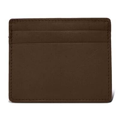 Brown Genuine Cowhide Leather RFID 6-Card Slim Wallet GM22527, MPN: GM22527, 788089148010