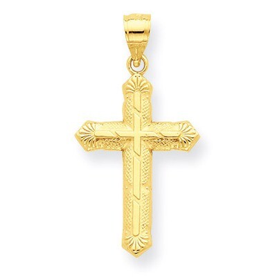 Passion Cross Pendant 10k Gold 10C1315, MPN: 10C1315, 886774021782
