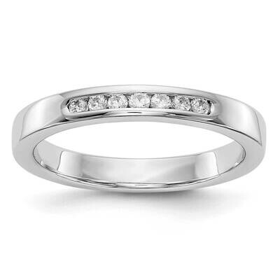 7-Stone Diamond Channel Band 14k White Gold RM3299B-012-WAA, MPN: RM3299B-012-WAA,