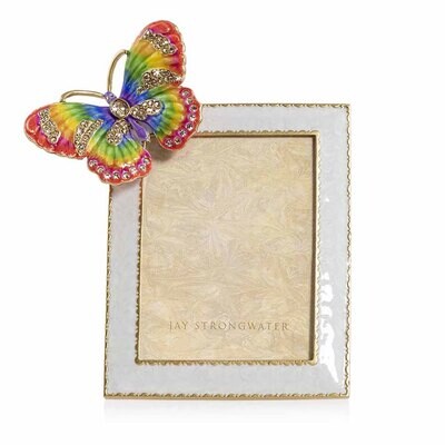 Jay Strongwater Nova Butterfly 3 X 4 Inch Picture Frame SPF5867-202, MPN: SPF5867-202, 848510023641