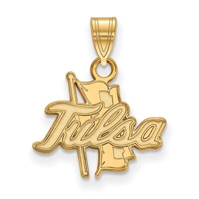 The University of Tulsa Small Pendant Gold-plated Silver GP001UTL, MPN: GP001UTL, 886774891729