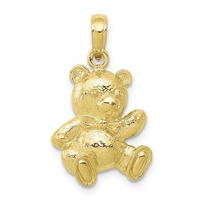 Teddy Bear Pendant 10k Gold 10C4002, MPN: 10C4002,