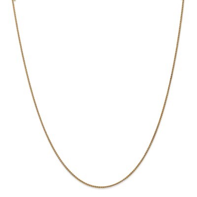 Leslie&#39;s 22 Inch 1.2mm Spiga Wheat Chain 14k Gold HB-1846-22, MPN: 1846-22, 191101741609
