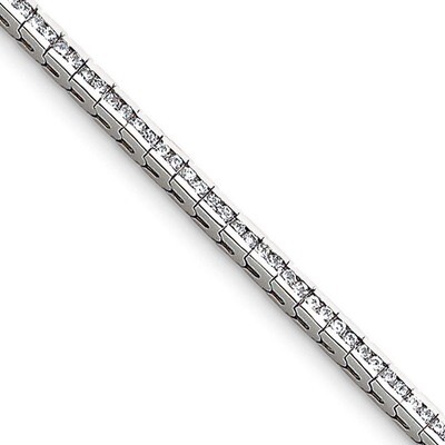 Diamond tennis bracelet 14k White Gold X2220WAA, MPN: X2220WAA, 191101372452