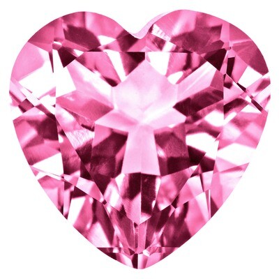 Pink Sapphire 4Mm Heart Aa Quality Gemstone SA-0400-HTF-PK-AA, MPN: SA-0400-HTF-PK-AA,