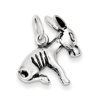 Donkey Charm Sterling Silver QC1453, MPN: QC1453, 883957544595