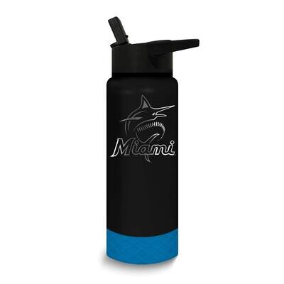 MLB Miami Marlins Stainless JR Water Bottle GM26112-MIN, MPN: GM26112-MIN,