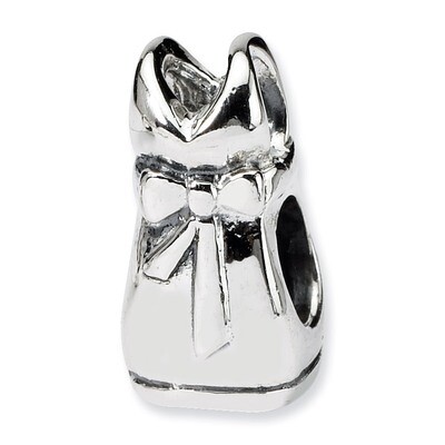 Dress Bead - Sterling Silver QRS358, MPN: QRS358, 883957722849