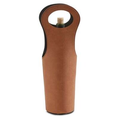 Caramel Leatherette Wine Holder GM21752, MPN: GM21752, 47105023107