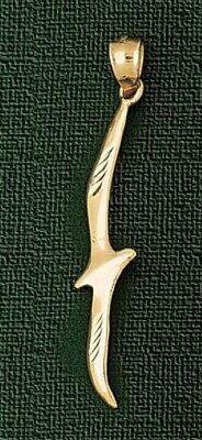 Dazzlers Jewelry Bird Pendant Necklace Charm Bracelet in Yellow, White or Rose Gold 2910, MPN: DZ-2…