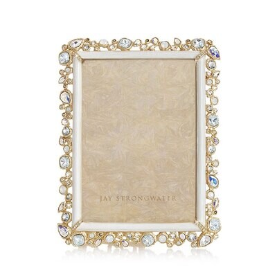 Jay Strongwater Bejeweled 5&quot; x 7&quot; Picture Frame SPF5844-219, MPN: SPF5844-219,