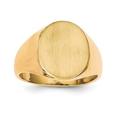 Men&#39;s Signet Ring 14k Gold RS134, MPN: RS134, 883957442136