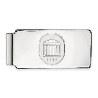University of Missisippi Money Clip Crest Sterling Silver SS074UMS, MPN: SS074UMS, 886774712369
