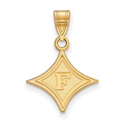 Furman University Medium Pendant 14k Yellow Gold 4Y003FUU, MPN: 4Y003FUU, 886774860688