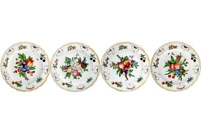 Mottahedeh Duke of Gloucester Rim Soup Plate Set of 4 CW1480, MPN: CW1480,