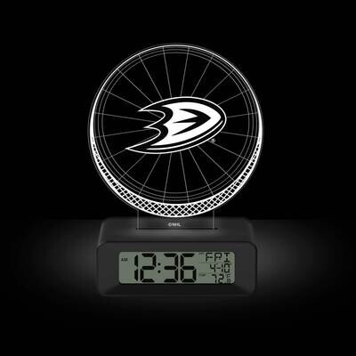 Game Time Anaheim Ducks LED 3D Illusion Alarm Clock GM25318-ANA, MPN: GM25318-ANA, 81006814124