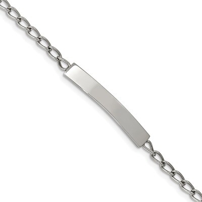 Curb Chain 8.5 Inch ID Bracelet Stainless Steel Polished SRB2268-8.5 by Chisel, MPN: SRB2268-8.5, 1…