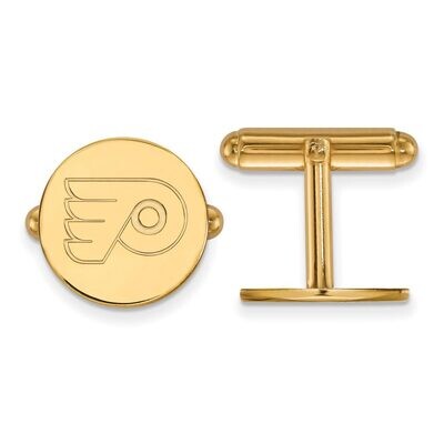 Philadelphia Flyers Cufflinkss 14k Yellow Gold 4Y010FLY, MPN: 4Y010FLY, 886774739373