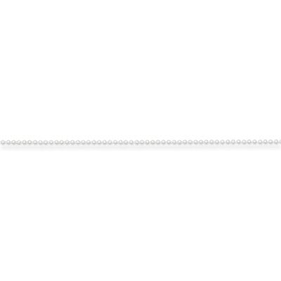 16 Inch 1mm Beaded Necklace Sterling Silver QK25-16, MPN: QK25-16, 883957080604