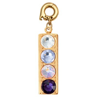 Nikki Lissoni The Colours of My Day Charm Gold-Plated 30mm D1201GL, MPN: D1201GL, 8718819239840