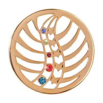 Nikki Lissoni Heavenly Light Gold-Plated 33mm Coin C1233GM, MPN: C1233GM, 8718627465738