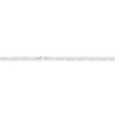 9 Inch 1.5mm Figaro Chain Sterling Silver QFG040-9, MPN: QFG040-9, 883957945064