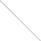 16 Inch .90mm Box Chain Sterling Silver QBX019-16, MPN: QBX019-16, 886774412382